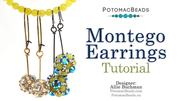 Montego Earrings - Beadweaving Tutorial