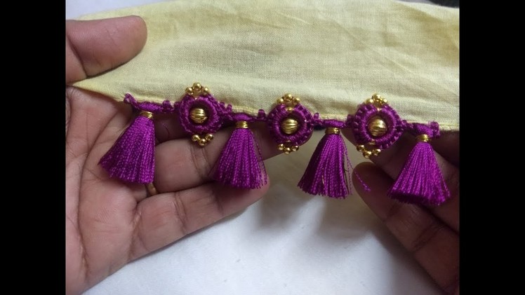 Saree Kuchhu With Rings and Beads