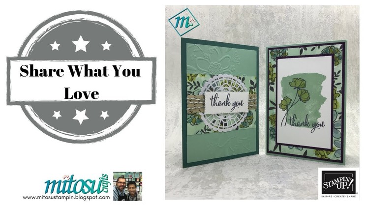 Share What You Love Handmade Cards