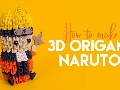 [3D Origami Tutorial] Naruto