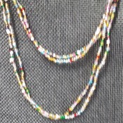 60-inch long Lariat necklace