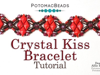 Crystal Kiss Bracelet - Beadweaving Tutorial