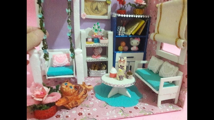 DIY Miniature Dollhouse Room