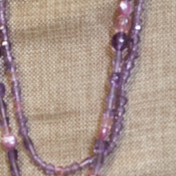 light purple necklace 143300