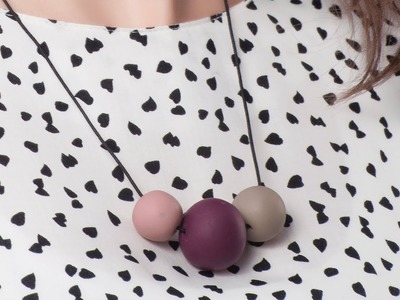 Minimalist necklace ▪ FIMO DIY | STAEDTLER