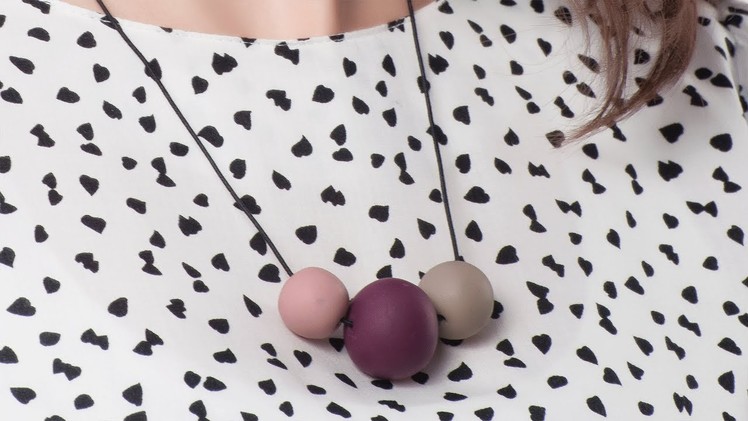 Minimalist necklace ▪ FIMO DIY | STAEDTLER