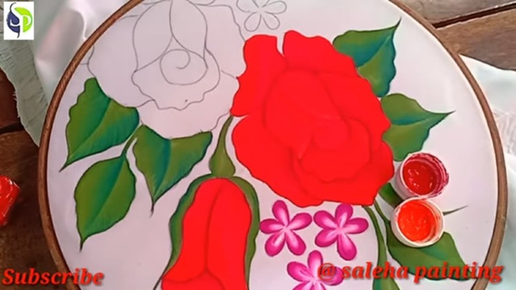 Painting Tutorial Pillow Cover Design 2019