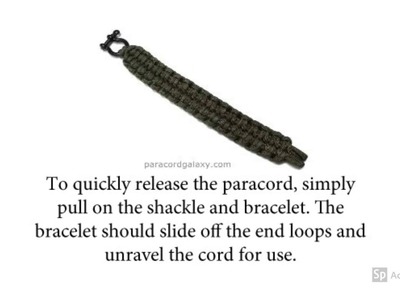 Paracord Double Blaze Bar Tutorial