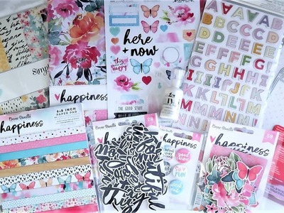 Scrapbooking & Craft Supplies Haul | The Travelers Notebook Online | Mar 2019