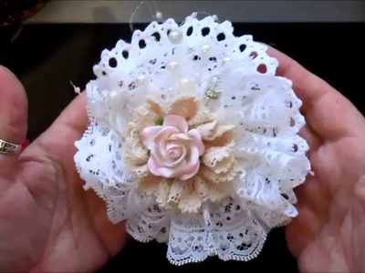 Shabby-Chic Flower Tutorial and much more - jennings644