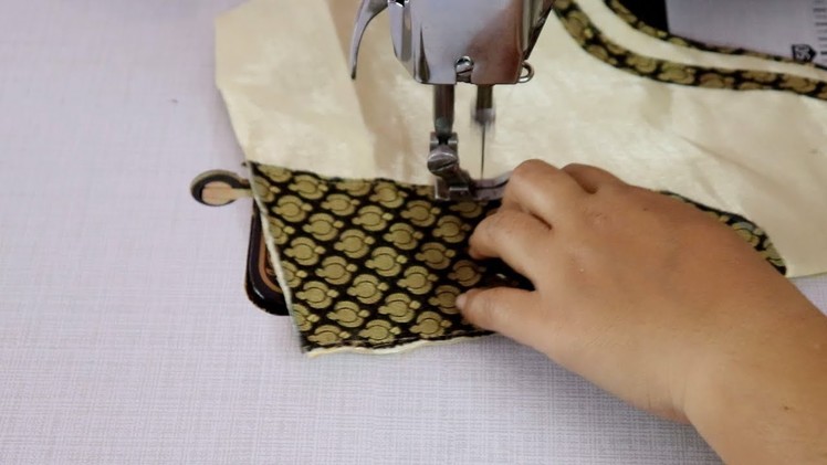 Silk Saree Blouse Design Cutting and Stitching || DIY