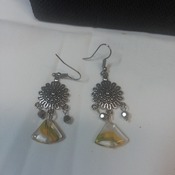 Sunny yellow earrings  151315