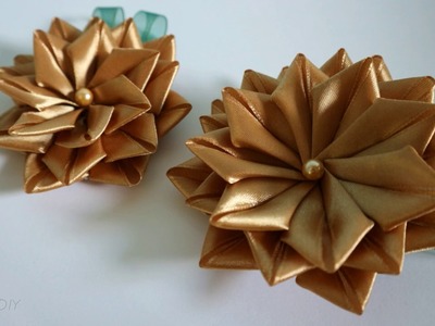 Tutorial Ribbon Flower | Kreasi Bunga dari Pita Satin