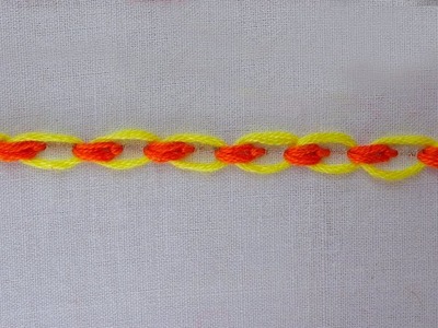 Basic hand embroidery tutorial: threaded lazy daisy