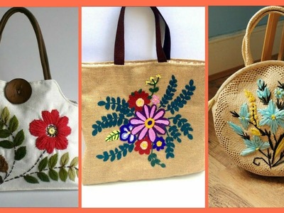 Beautiful Hand embroidered bags for girls