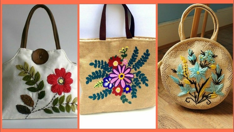 Beautiful Hand embroidered bags for girls
