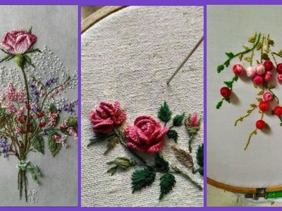 Beautiful hand embroidery designs