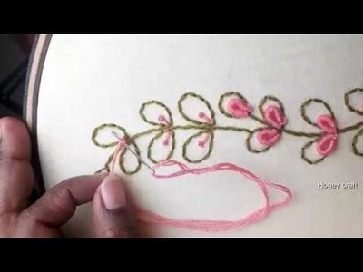 Border design Hand embroidery | Hand Embroidery Border design