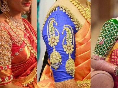 Different Types of Hand Work Blouses || New Trends