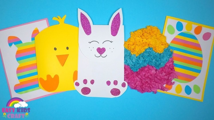 Easy Easter Card Ideas | Easter Crafts for Kids