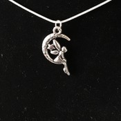 Fairy on the Moon necklace