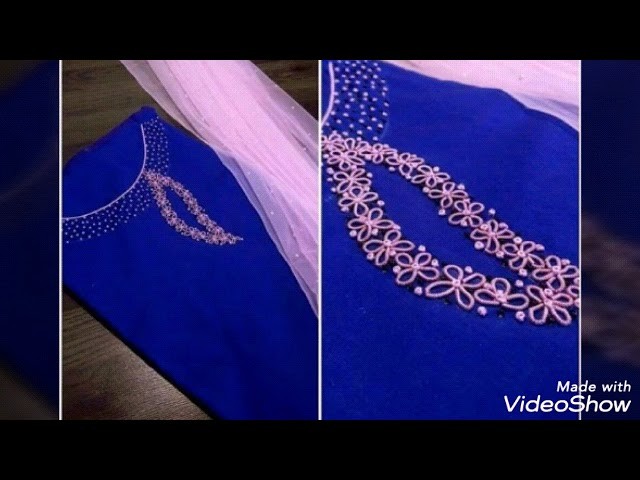 Hand embroidery design # How to do hand embroidery design