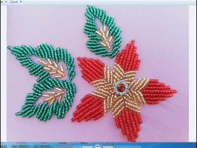 Hand embroidery; hand embroidery designe.