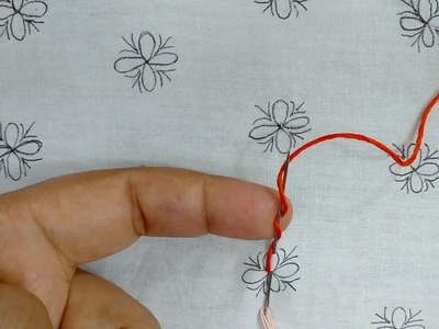Hand embroidery latest all over design tutorial for beginners.