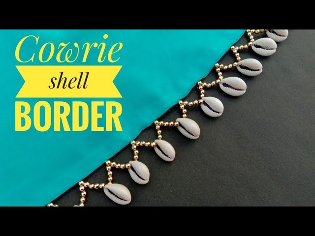 Hand made border. for saree. easy to make. border making. exclusive style. useful & easy