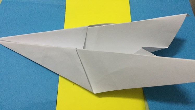 How to make a paper airplane - BEST paper planes that FLY FAR - Como hacer aviones de papel . Grey