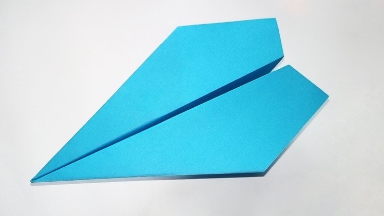 How to Make an EASY Paper Airplane - BEST Paper Airplane that Fly Far