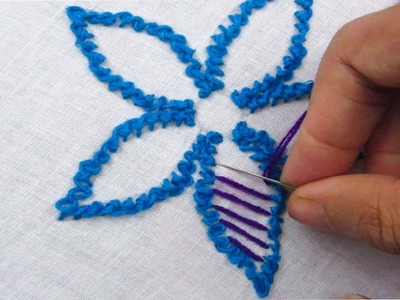 Modern Hand Embroidery, Easy Flower Embroidery