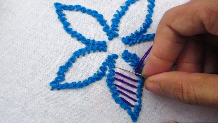 Modern Hand Embroidery, Easy Flower Embroidery
