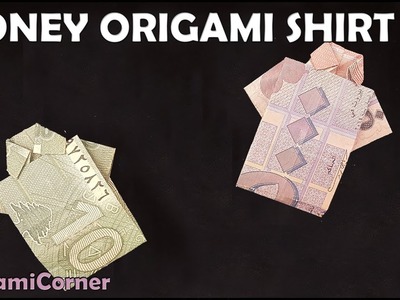 MONEY ORIGAMI SHIRT EASY TUTORIAL ! ????????