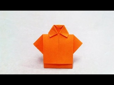 PAPER T SHIRT | Easy Paper Things to make at home