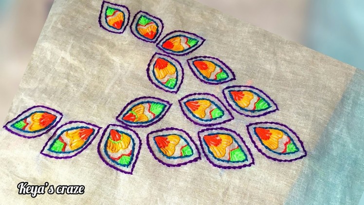 Pohela Boishak special neckline design 2019|Hand embroidery 2019 | New Neckline hand embroidery 2019