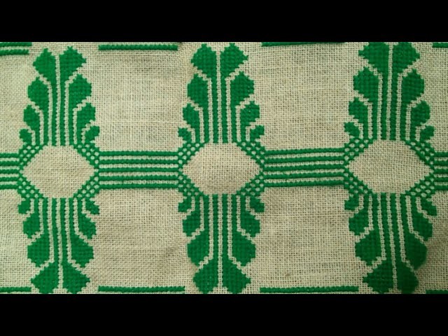 চট আর উল দিয়ে আসন তৈরি | (Part -1) | Ason design | Hand embroidery |