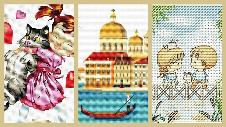 Vintage Cross Stitches Pattern And Few other Hand Embroidery Design