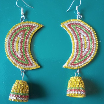 Boucles d'oreilles d'inspiration indienne