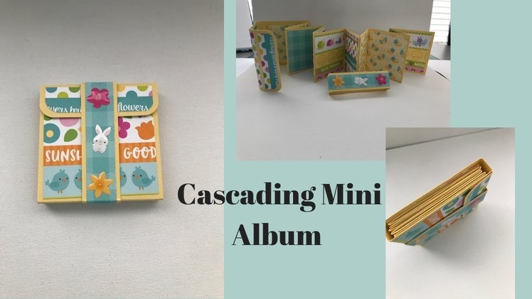 Cascading Mini Album & Discount Code for today only