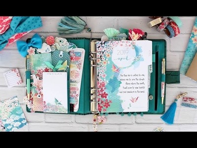 Cocoa Daisy April planner set up video.