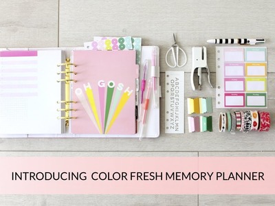 Color Fresh Memory Planner Collection