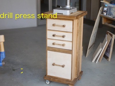 DIY drill press stand Part 1