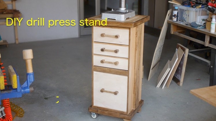 DIY drill press stand Part 1