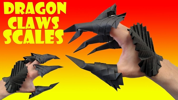 EASY Origami CLAWS: Dragon Scales (Game of Thrones) by Yakomoga