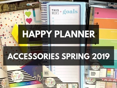 Happy Planner Accessories Spring 2019 Release