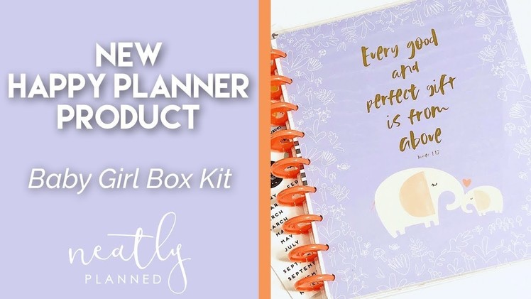 Happy Planner | Baby Girl Box Kit