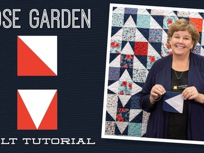 Make a "Rose Garden" Quilt with Jenny Doan of Missouri Star Quilt Co (Video Tutorial)