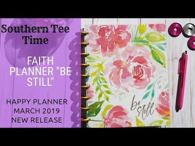 NEW Happy Planner 18 Month Faith Planner 2019 | Spring 2019 March Release