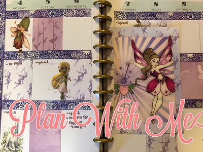 Plan With Me | Fairy Theme | Happy Planner